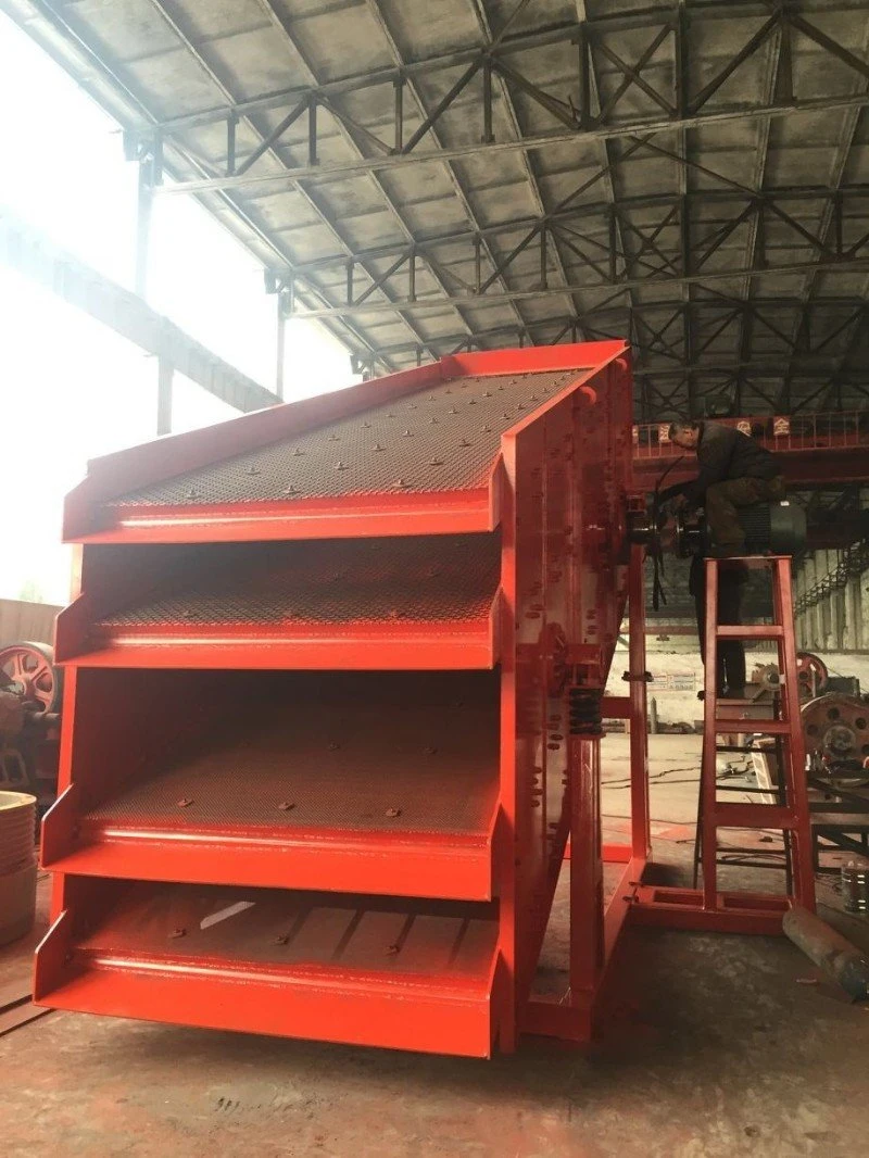 Heavy Duty Sieving Machine Vibrating Screen for Stone Crushing Plant