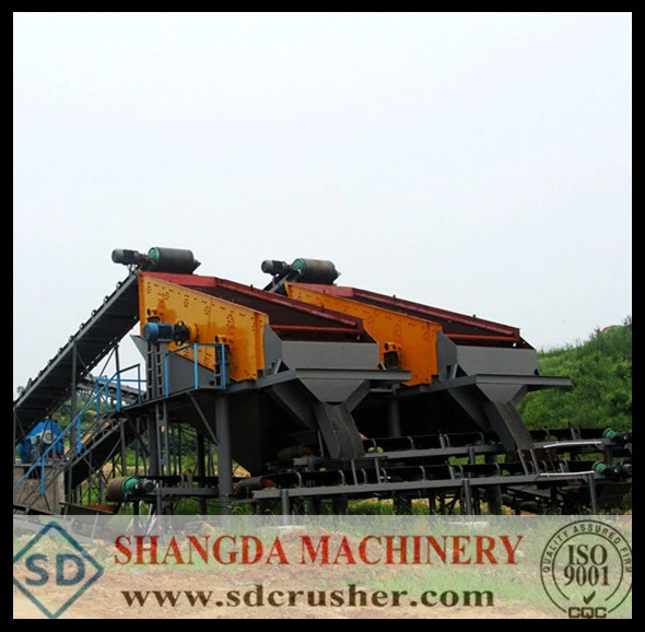 Steel Mesh Vibrating Screen for Stone Crushing Line