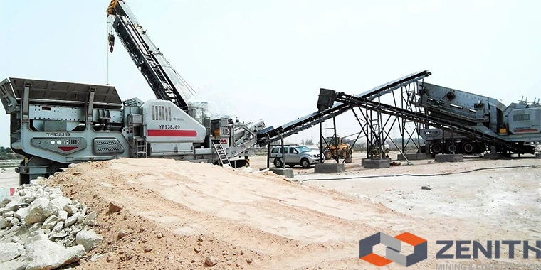 2023 Hot Sale Mobile Impact Crushing and Screening Plant Coal